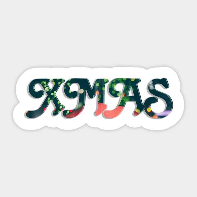 XMAS Sticker by afternoontees